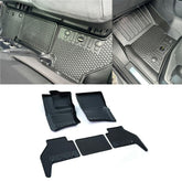 Land Rover Defender L663 110 2020 On - Mud Block Floor Mats Full Set